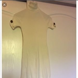 Super cute cream turtle neck dress. Size XS